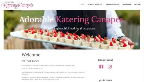 Adorable Katering Canapes