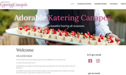 Adorable Katering Canapes